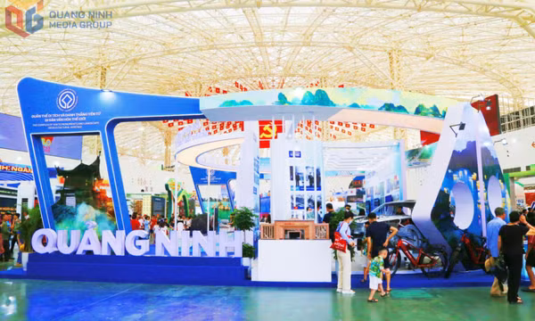 Ấn tượng không gian trưng bày của tỉnh Quảng Ninh tại Triển lãm thành tựu của đất nước