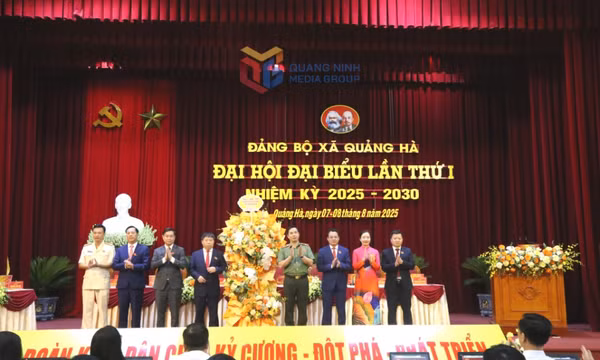 Đại hội đại biểu Đảng bộ xã Quảng Hà lần thứ I, nhiệm kỳ 2025-2030