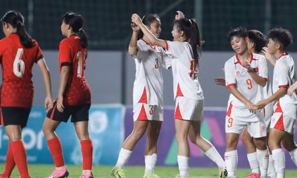 U20 nữ Việt Nam tiến sát vé dự vòng chung kết U20 châu Á 2026