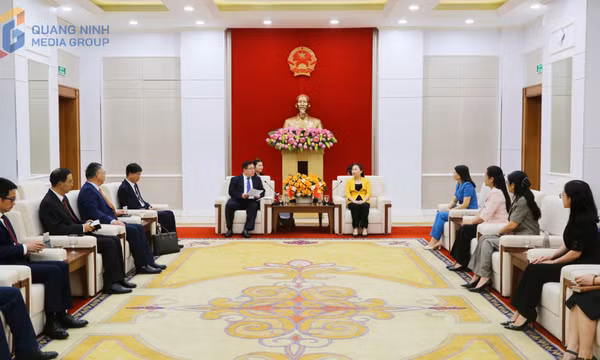 Lãnh đạo HĐND tỉnh tiếp xã giao đoàn công tác Đại hội Đại biểu nhân dân tỉnh An Huy (Trung Quốc)