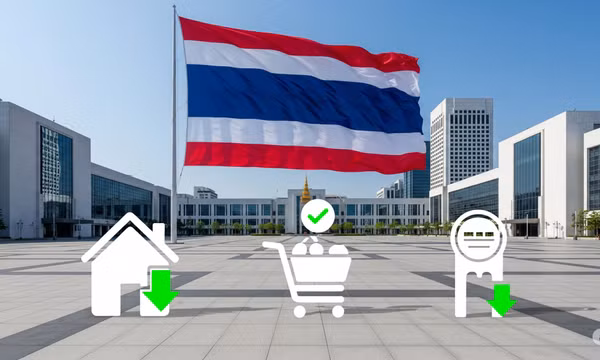 Thái Lan hỗ trợ giảm chi phí sinh hoạt cho người dân 