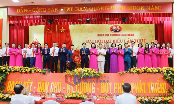 Đại hội đại biểu Đảng bộ phường Cao Xanh lần thứ I, nhiệm kỳ 2025-2030