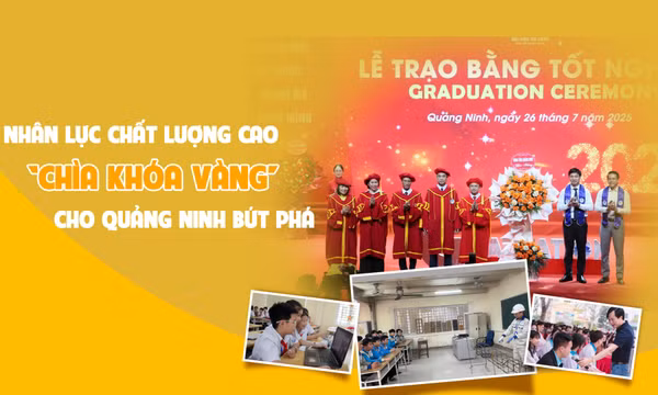 Nhân lực chất lượng cao: “Chìa khóa vàng” cho Quảng Ninh bứt phá
