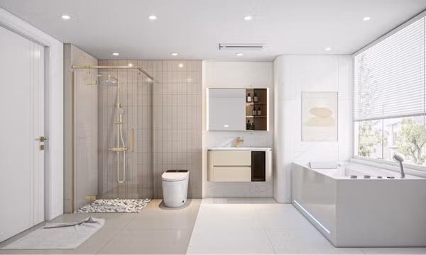 Những nguyên tắc cơ bản để bố trí thiết bị nhà vệ sinh hài hòa 