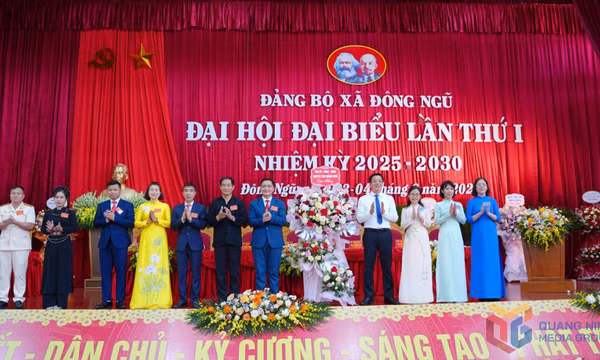 Đại hội đại biểu Đảng bộ xã Đông Ngũ lần thứ I, nhiệm kỳ 2025-2030