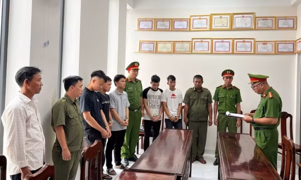 Đà Nẵng bắt giam 5 thanh niên dùng hung khí truy sát tại quán trà sữa