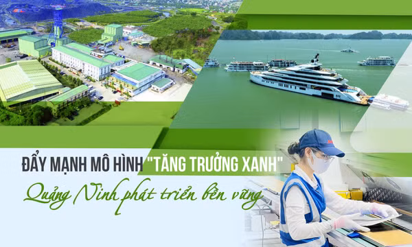 Đẩy mạnh mô hình "tăng trưởng xanh": Quảng Ninh phát triển bền vững