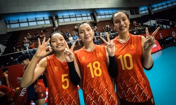 Bóng chuyền nữ U21 Việt Nam vào vòng 16 đội ngay lần đầu dự giải thế giới