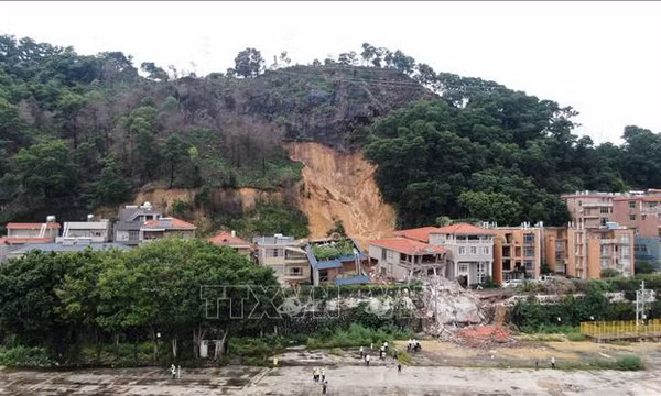 Lở đất tại Quảng Châu (Trung Quốc), nhiều người mất tích