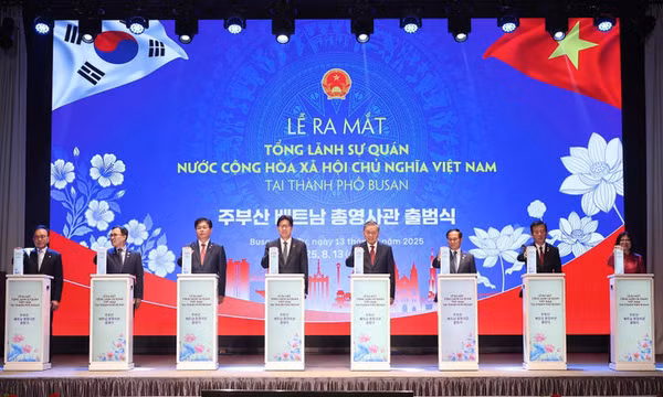 Ra mắt Tổng lãnh sự quán Việt Nam tại Busan, Hàn Quốc