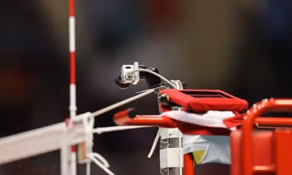 Lần đầu tiên giải bóng chuyền hạng A toàn quốc có hệ thống camera hỗ trợ trọng tài