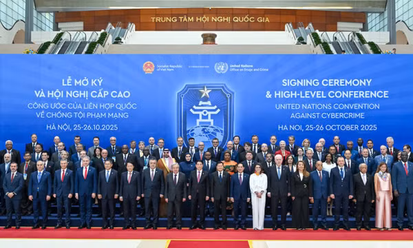 Chủ tịch nước Lương Cường chủ trì Lễ mở ký Công ước của Liên hợp quốc về chống tội phạm mạng