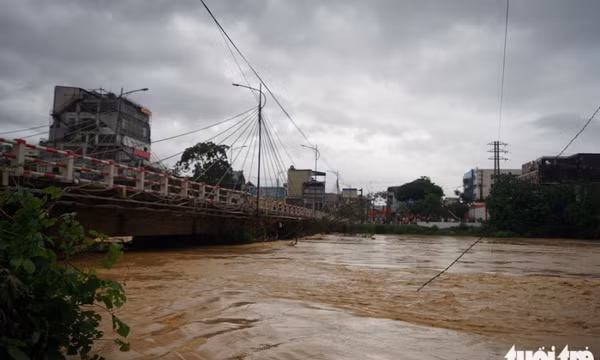 Lũ lụt ở Thái Nguyên vượt đỉnh lịch sử sau bão Yagi hơn nửa mét