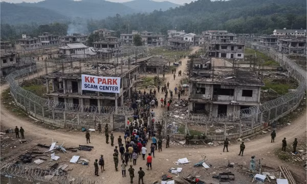 Myanmar triệt phá trung tâm lừa đảo quy mô lớn