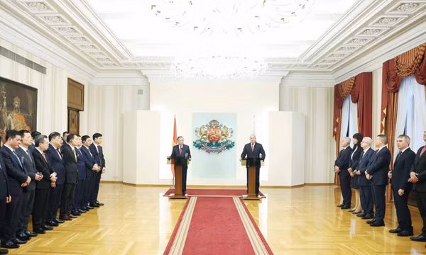 Tuyên bố chung về việc thiết lập quan hệ Đối tác chiến lược Việt Nam-Bulgaria