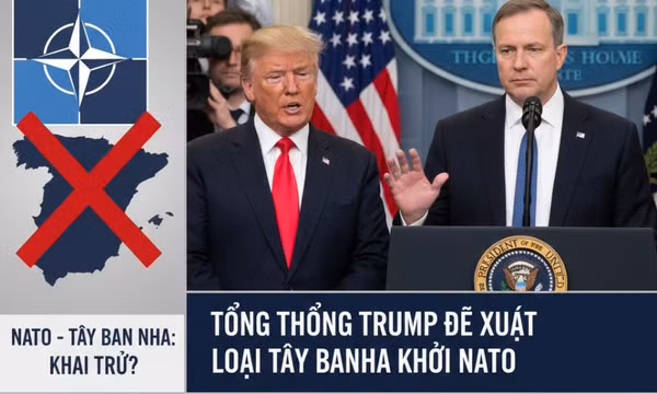 Tổng thống Mỹ đề xuất loại Tây Ban Nha khỏi NATO