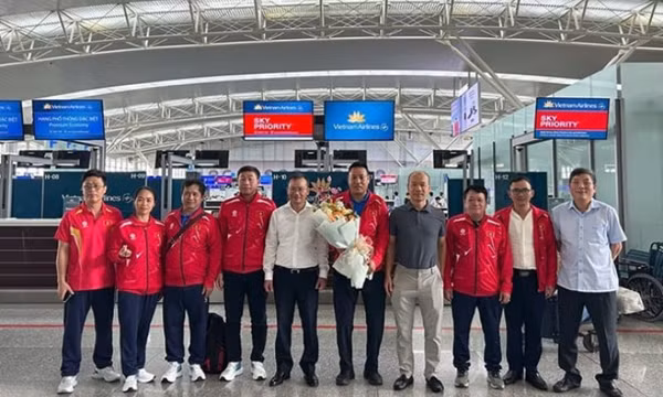 Đoàn thể thao Việt Nam sang Bahrain dự Đại hội thể thao trẻ châu Á 2025