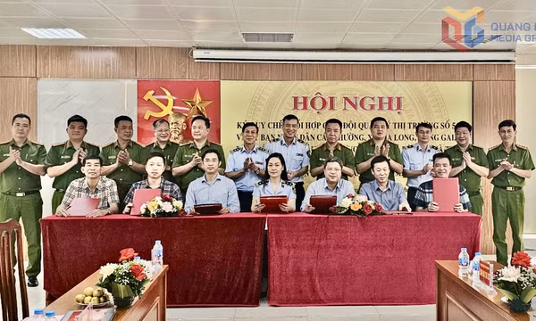Ký kết Quy chế phối hợp đấu tranh chống buôn lậu, gian lận thương mại và hàng giả