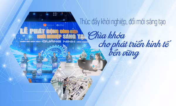Thúc đẩy khởi nghiệp, đổi mới sáng tạo - Chìa khóa cho phát triển kinh tế bền vững
