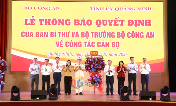 Giám đốc Công an tỉnh Quảng Ninh được điều động nhận nhiệm vụ Ủy viên UBKT Trung ương khoá XIII