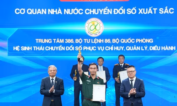52 cơ quan, doanh nghiệp, đơn vị sự nghiệp và cá nhân xuất sắc đã được vinh danh tại Lễ trao Giải thưởng Chuyển đổi số 2025