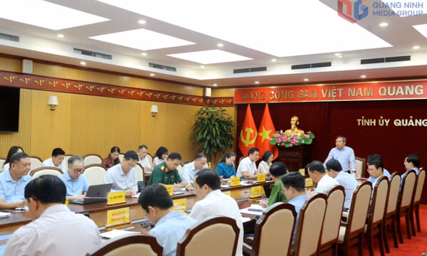 Giao ban công tác nội chính, phòng, chống tham nhũng và cải cách tư pháp 9 tháng đầu năm