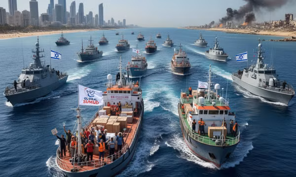 Xung đột Hamas-Israel: Phản ứng quốc tế sau vụ đội tàu viện trợ bị bắt giữ