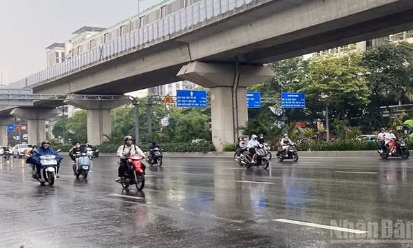 Thời tiết ngày 8/10: Nhiều nơi trên cả nước có mưa rào và dông, cục bộ có nơi mưa to