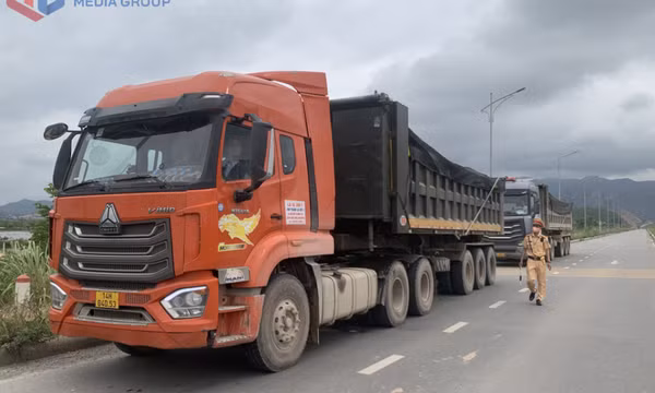 Quyết liệt xử lý xe quá tải