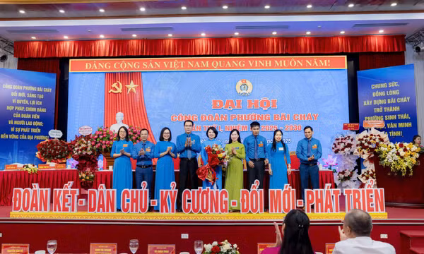 Hoàn thành Đại hội Công đoàn cấp xã, phường, đặc khu lần thứ I, nhiệm kỳ 2025-2030