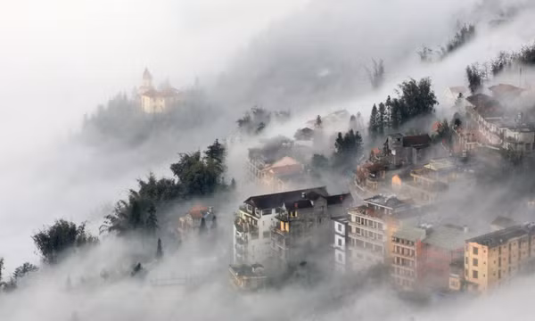 Gió lạnh đầu mùa ở Sa Pa