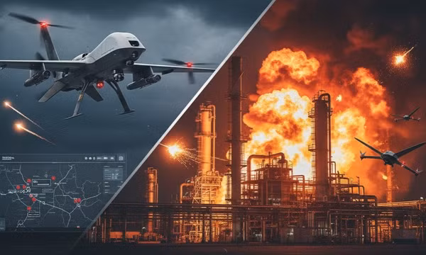 Nhà máy khí đốt hàng đầu thế giới ở Nga bị drone tấn công