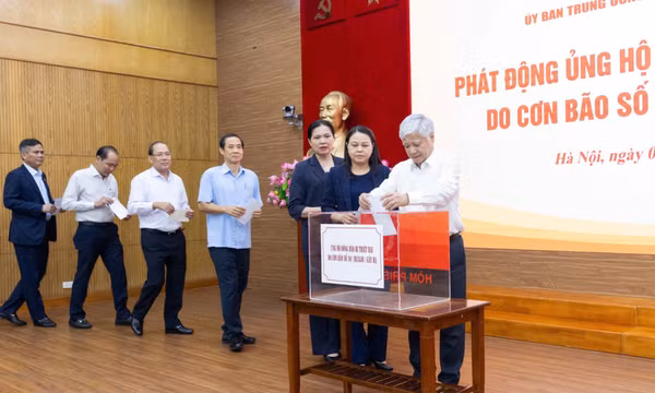 Ủy ban Trung ương MTTQ Việt Nam kêu gọi ủng hộ đồng bào bị thiệt hại do cơn bão số 10