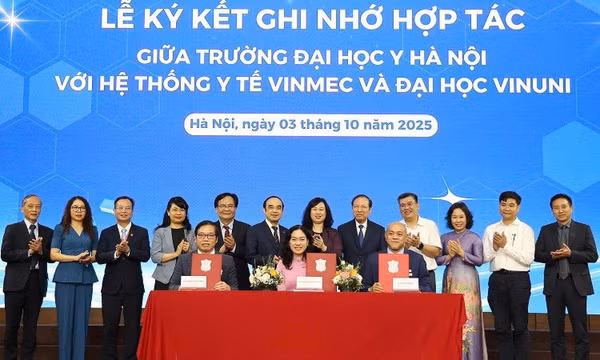 Trường Đại học Y Hà Nội, Vinmec và VinUni hợp tác xây dựng hệ sinh thái theo chuẩn thế giới