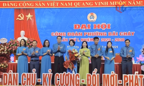 Công đoàn phường Bãi Cháy: Phát triển thêm ít nhất 2.000 đoàn viên trong nhiệm kỳ 2025 - 2030