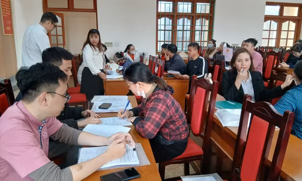 Phường Hiệp Hòa: Chi trả tiền hỗ trợ GPMB thực hiện dự án KCN Sông Khoai