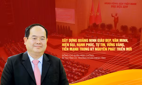 Xây dựng Quảng Ninh giàu đẹp, văn minh, hiện đại, hạnh phúc, tự tin, vững vàng, tiến mạnh trong kỷ nguyên phát triển mới