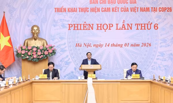 Thủ tướng: Phát thải ròng bằng "0" vào năm 2050 là sứ mệnh và cam kết hành động của Việt Nam