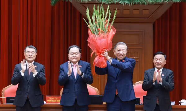 Điện, thư chúc mừng Tổng Bí thư Ban Chấp hành Trung ương Đảng Cộng sản Việt Nam khóa XIV Tô Lâm