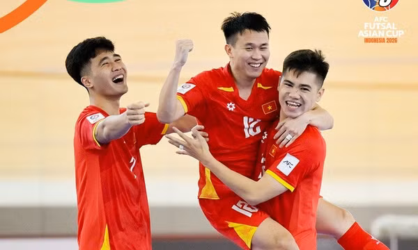Tuyển futsal Việt Nam có chiến thắng thứ 2 liên tiếp tại giải châu Á