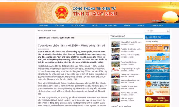 Phân biệt các trang thông tin chính thống và không chính thống liên quan đến tỉnh Quảng Ninh trên mạng xã hội