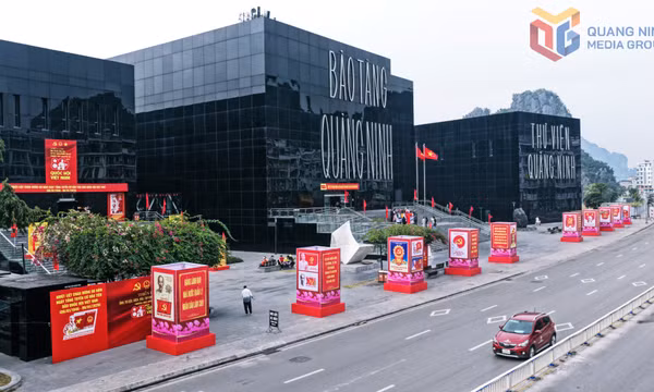 Rực rỡ sắc cờ hướng về Đại hội đại biểu toàn quốc lần thứ XIV của Đảng