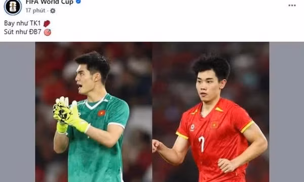 FIFA vinh danh Trung Kiên và Đình Bắc sau chiến tích lịch sử