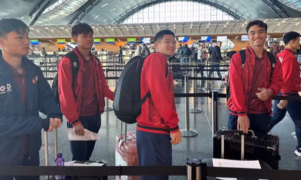 U23 Việt Nam di chuyển sang Saudi Arabia, sẵn sàng cho Vòng chung kết châu Á