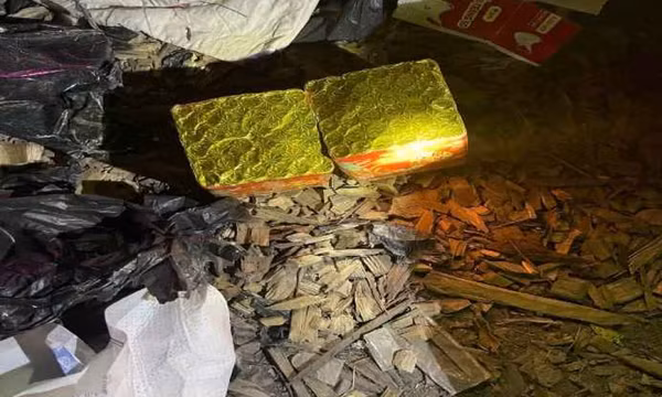 3 thanh niên mang 3,1kg pháo nổ trong bao tải dứa ở Hưng Yên