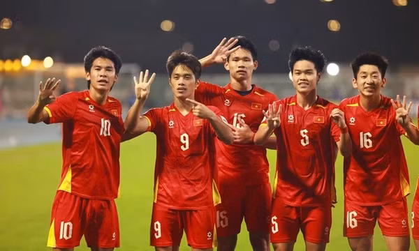 10 người U23 Việt Nam đánh bại Hàn Quốc trên loạt luân lưu