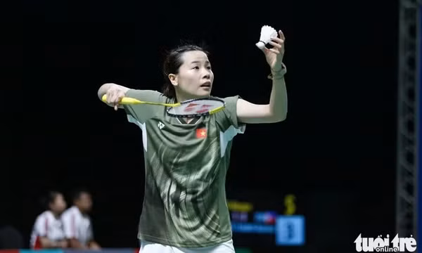 Tay vợt Thùy Linh ngược dòng xuất sắc trước cựu vô địch thế giới tại Giải Ấn Độ mở rộng