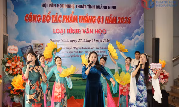 Hội Văn học nghệ thuật công bố tác phẩm mới đợt tháng 1/2026