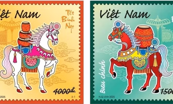 Phát hành bộ tem Tết Bính Ngọ