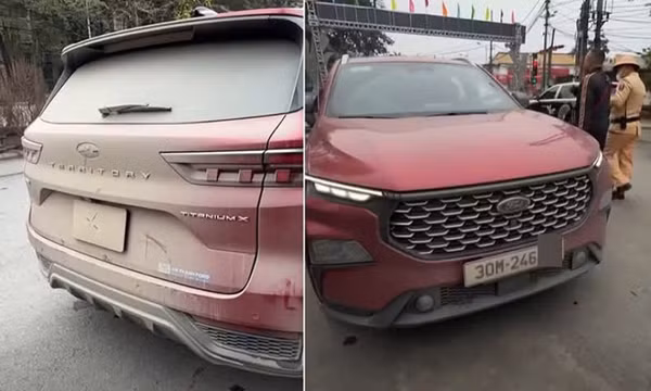Cục CSGT thông tin vụ tài xế bị phạt nặng vì biển số xe bị bùn đất che kín